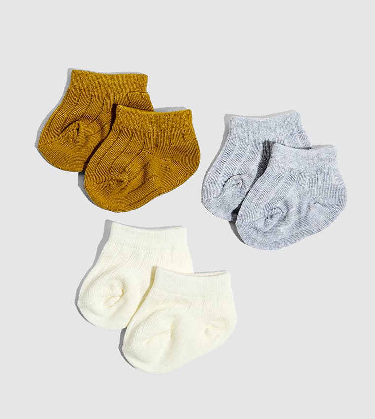 Socks - Infant Socks 3pk From Babies & more