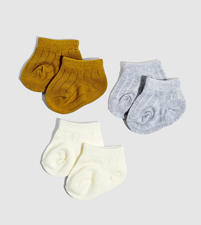 Socks - Infant Socks 3pk From Babies & more thumbnail 1