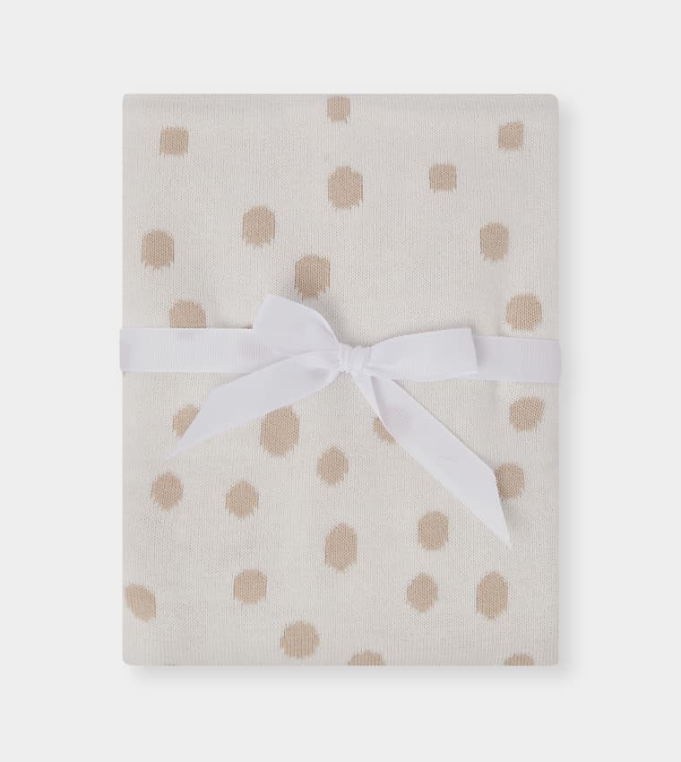 Baby Blanket - Beige - 75X100Cm