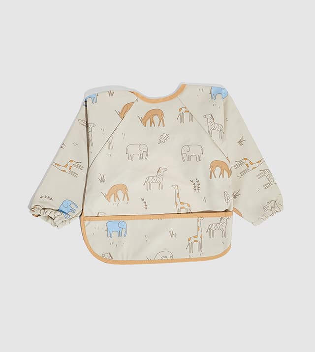 Baby Bib With Long Sleeves thumbnail 2