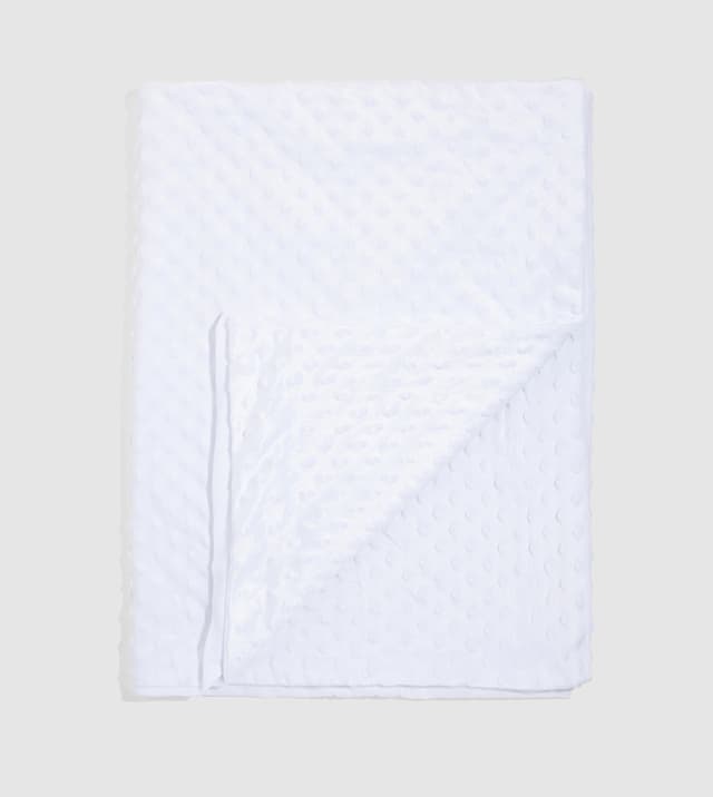 Blanket Optical White 80X110Cm thumbnail 2