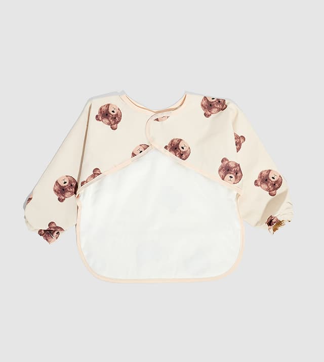 Baby Bib With Long Sleeves thumbnail 3
