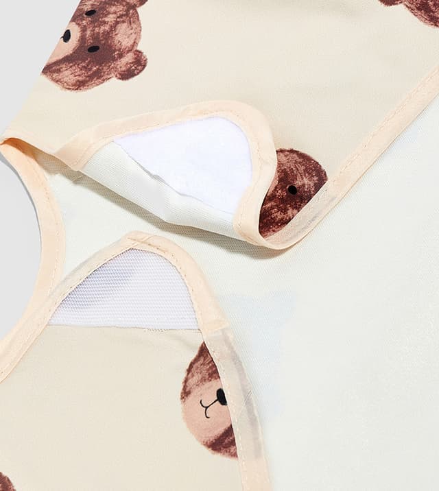 Baby Bib With Long Sleeves thumbnail 5