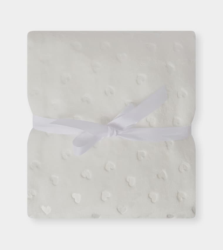 Baby Blanket Off-White 80X100Cm