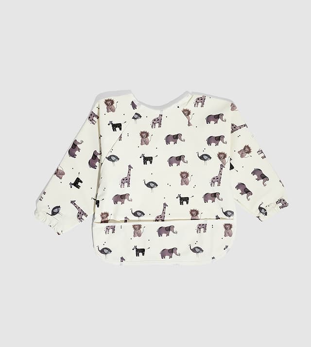 Baby Bib With Long Sleeves thumbnail 2