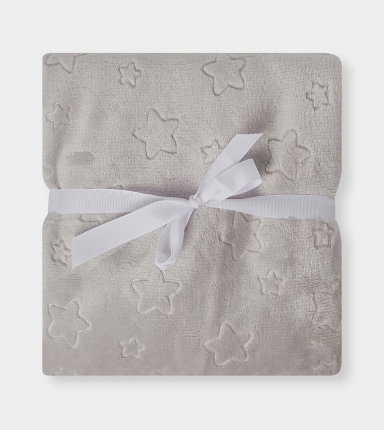 Baby Blanket-Grey 80X100Cm