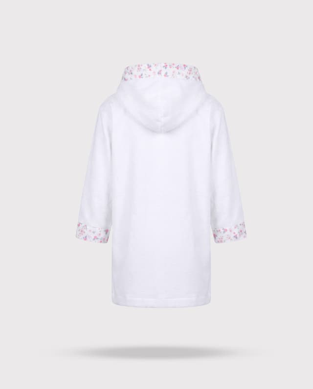 Hooded Robe-Delicate Pink thumbnail 4