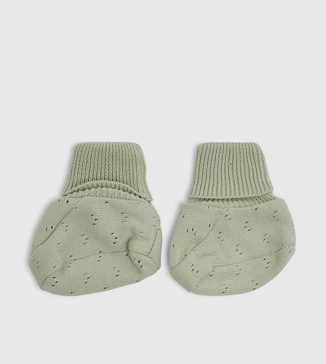 Textured Slip-On Booties thumbnail 1