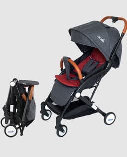 Moon Ritzi - Cabin Stroller - Black/Red
