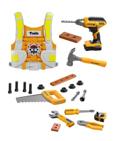 Babies & more Battery-Operated Kids Tool Settool Set - Multicolor thumbnail 1