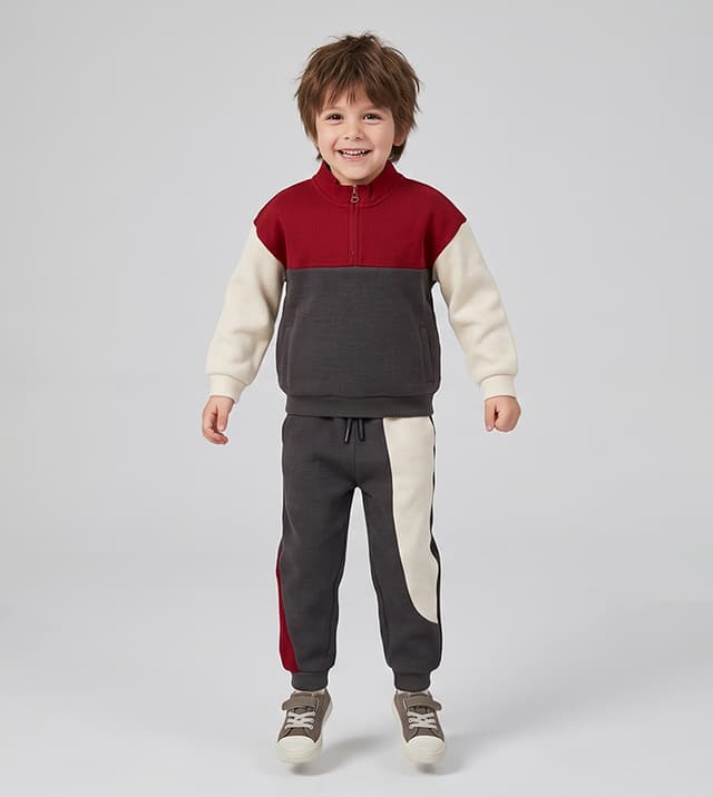 Color Block Zip Tracksuit thumbnail 1