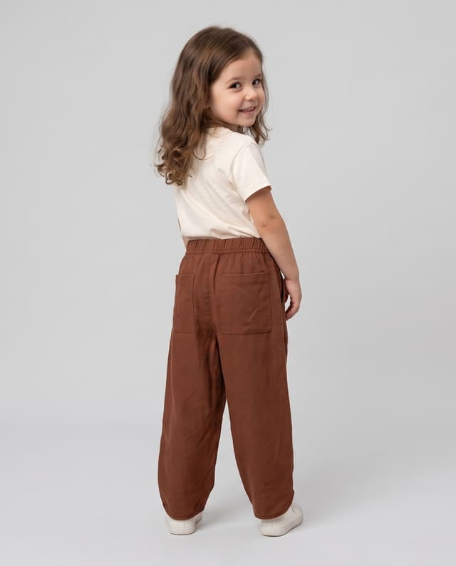Solid Straight Fit Pleated Trousers thumbnail 2