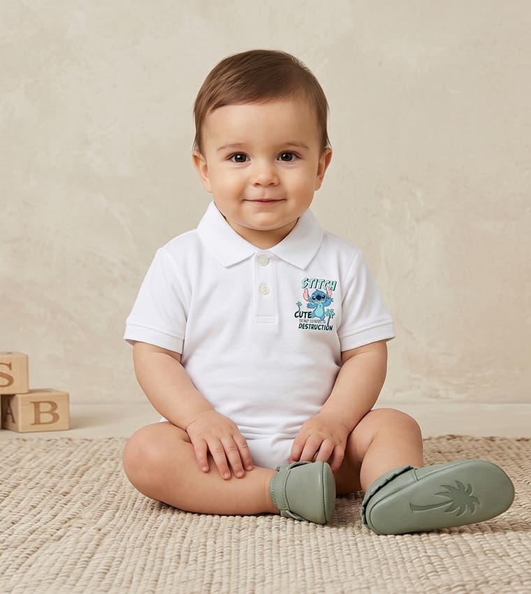 Cotton Polo Interlock Shirt