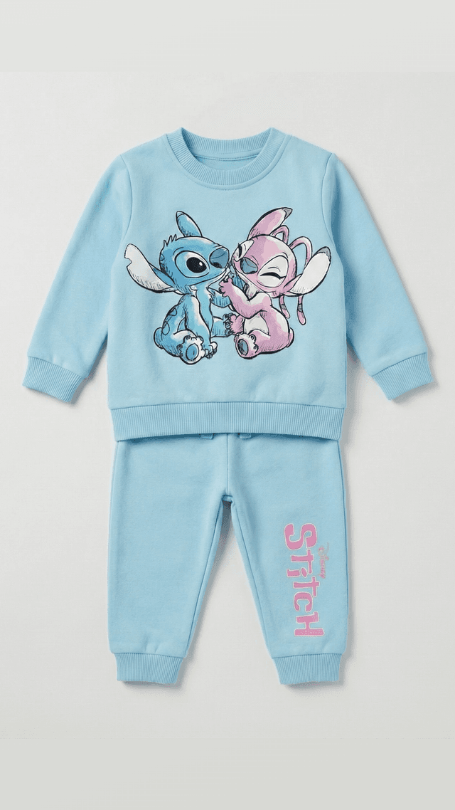 Stitch Print Long Sleeves Sweatshirt thumbnail 3