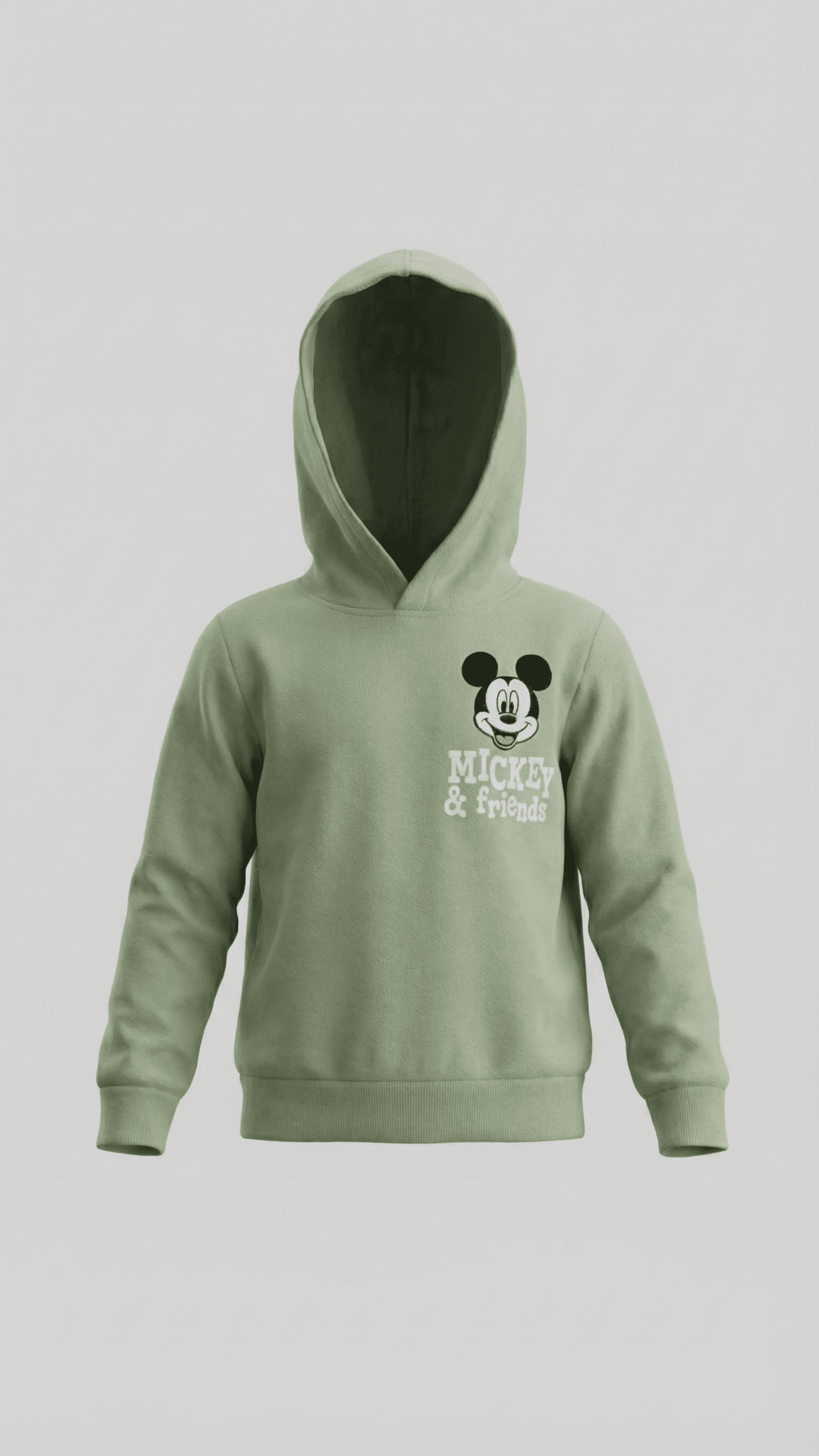 Printed Long Sleeves Hoodie