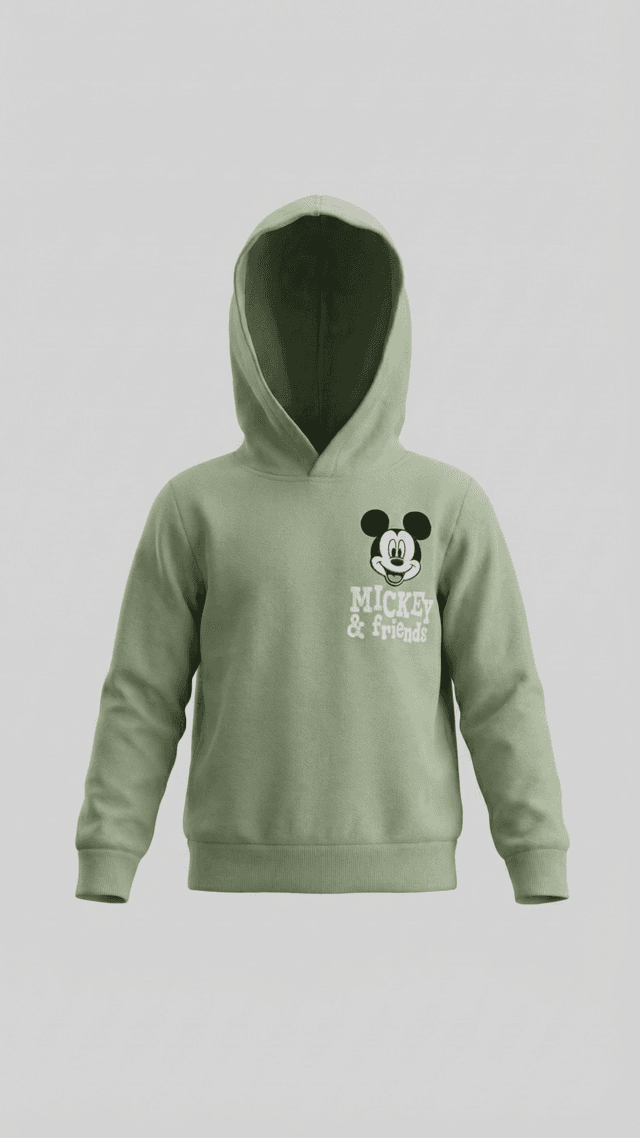 Printed Long Sleeves Hoodie thumbnail 1