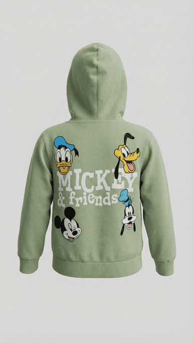 Printed Long Sleeves Hoodie thumbnail 2