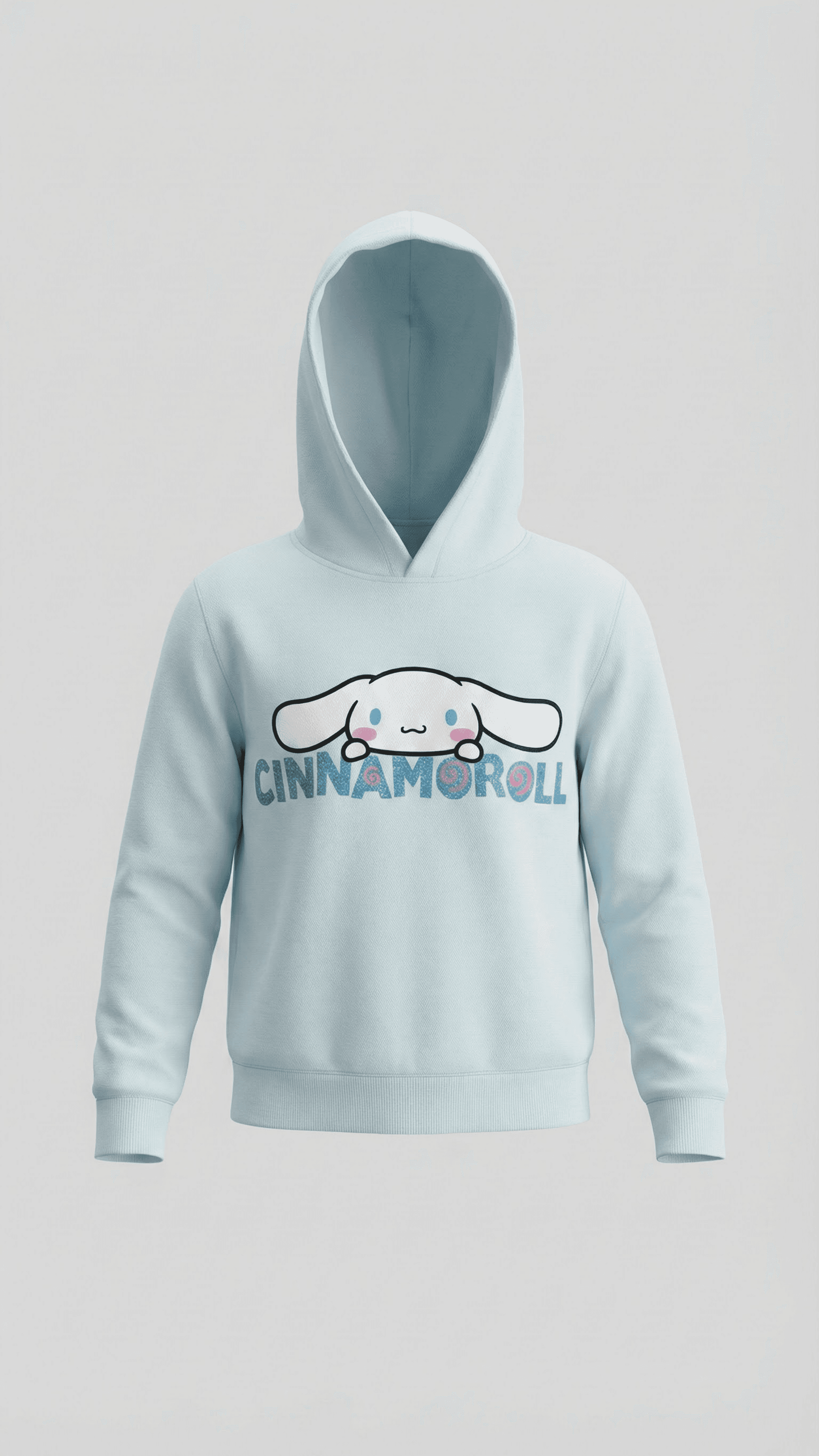 Cinnamonroll Printed Long Sleeves Hoodie