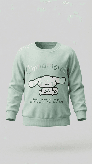Printed Crew Neck Sweatshirt thumbnail 1