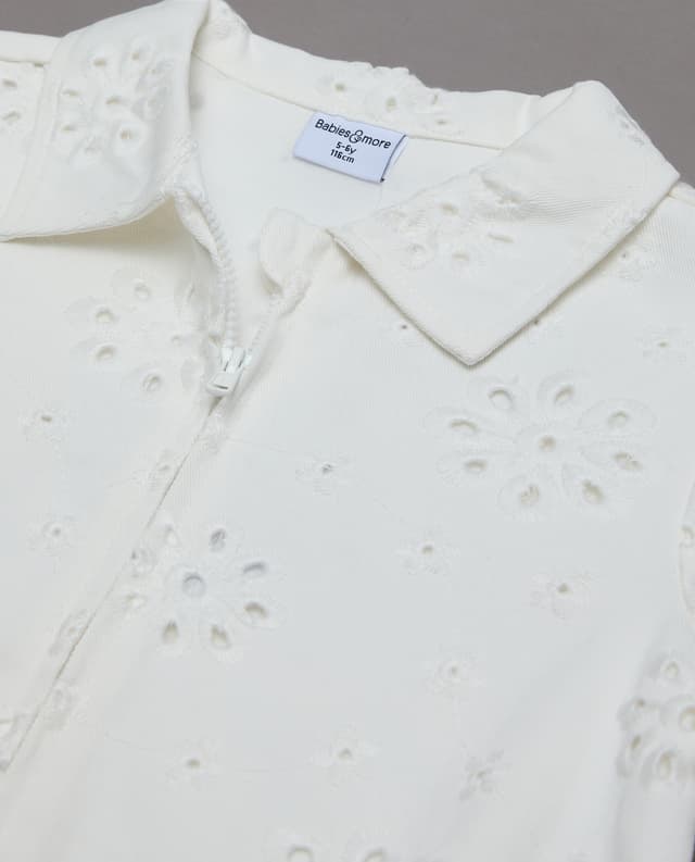 Openwork Zippered Jacket thumbnail 5