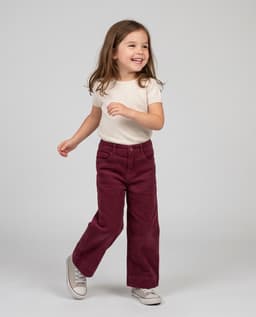 Textured Wide Leg Trousers