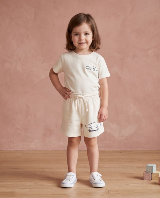 Cinnamoroll Print Top & Shorts thumbnail 1