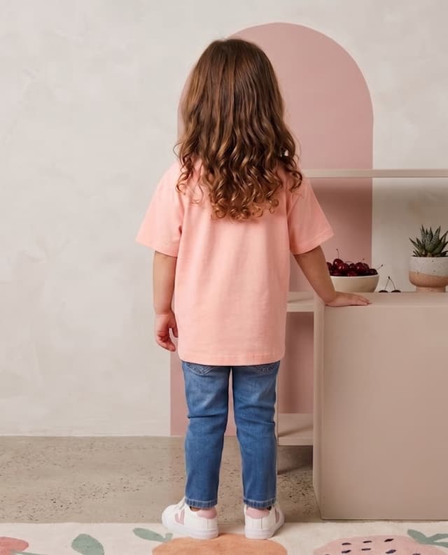Bluey Print T-Shirt with Crew Neck and Short Sleeves thumbnail 2