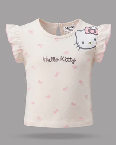 Cotton Jersey Tee with Frills thumbnail 3