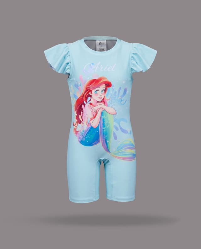 Little Mermaid Short Sleeve Legged Swimsuit thumbnail 3