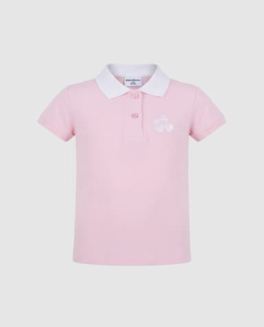 Embroidery Detail Short Sleeves Polo T-Shirt thumbnail 3