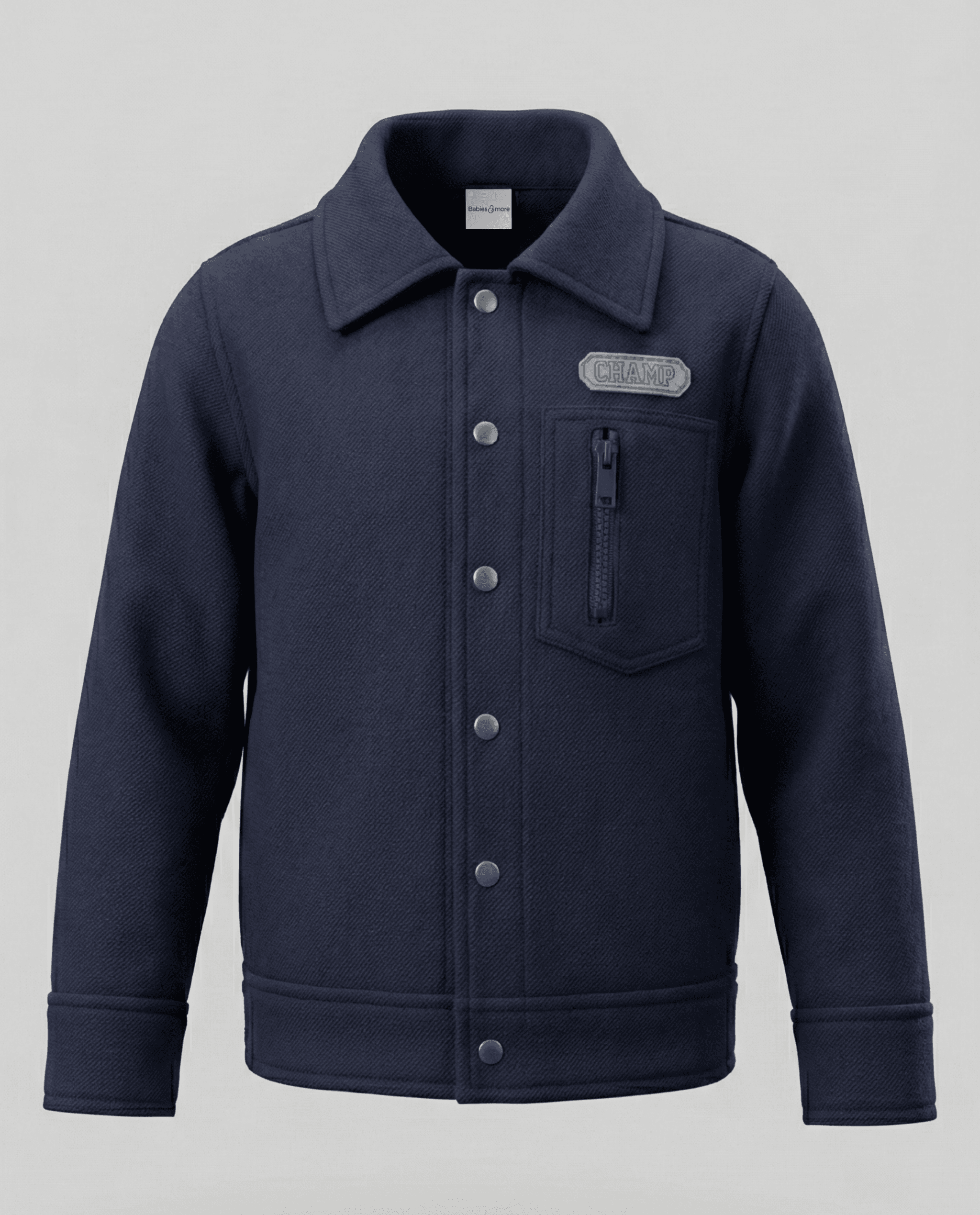 Jackets - Long Sleeves Collar Jacket From Babies & more