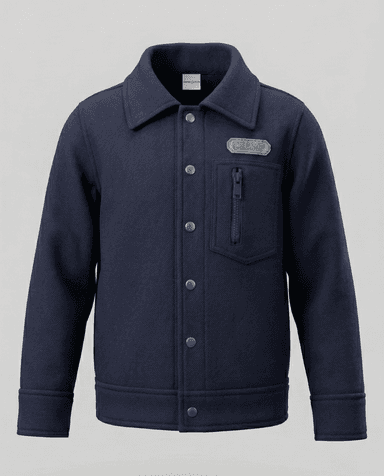 Jackets - Long Sleeves Collar Jacket From Babies & more thumbnail 1