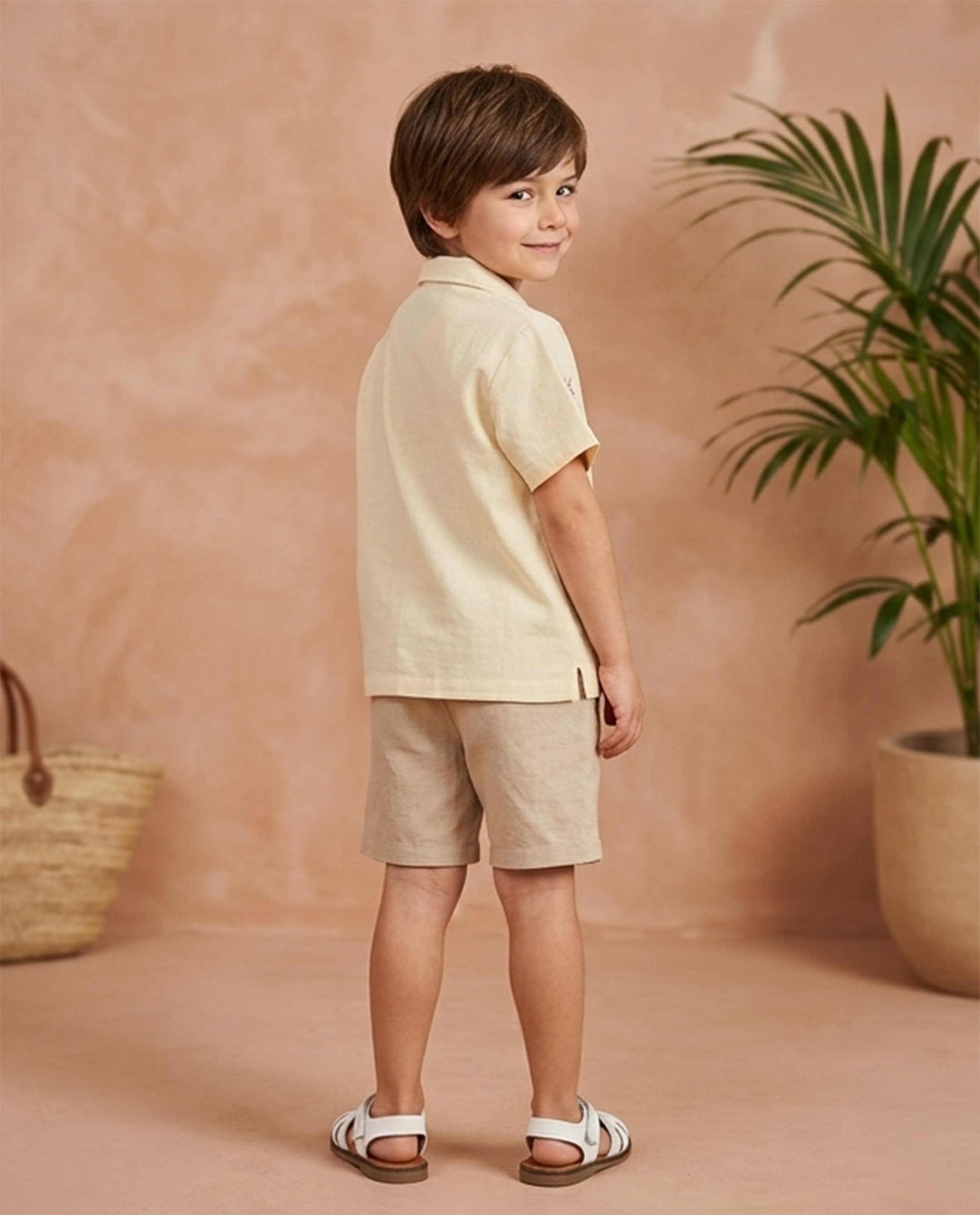 Short Sleeves Collar Shirt