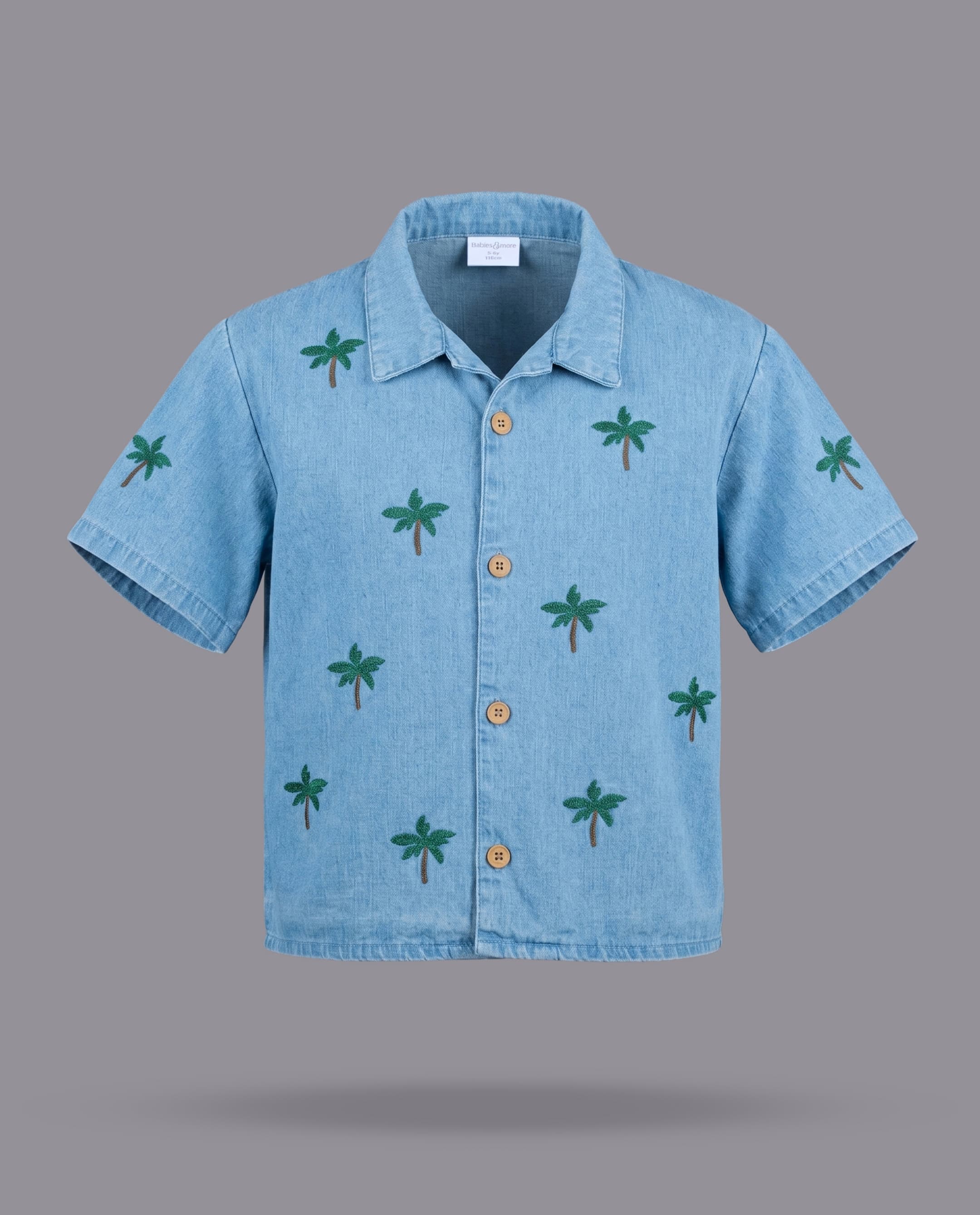 Short Sleeves Collar Shirt