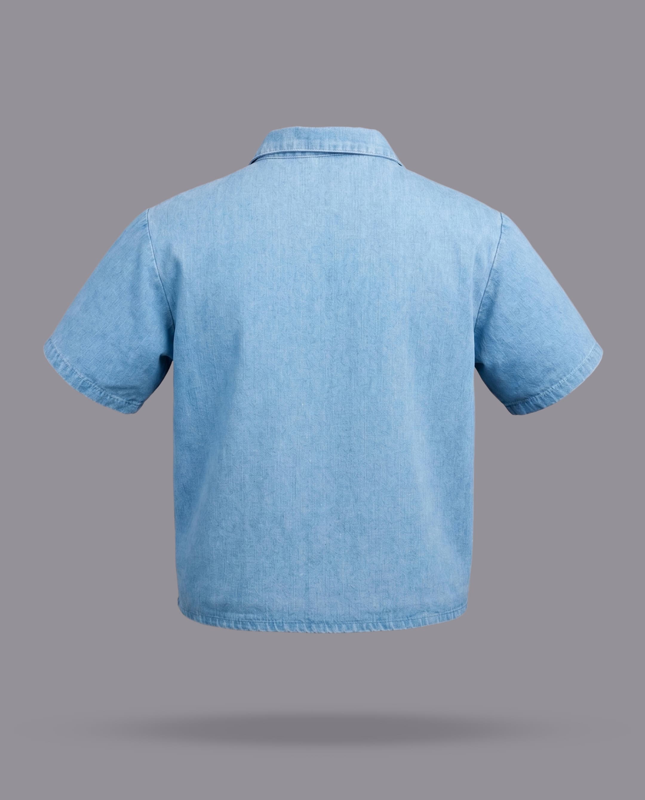 Short Sleeves Collar Shirt