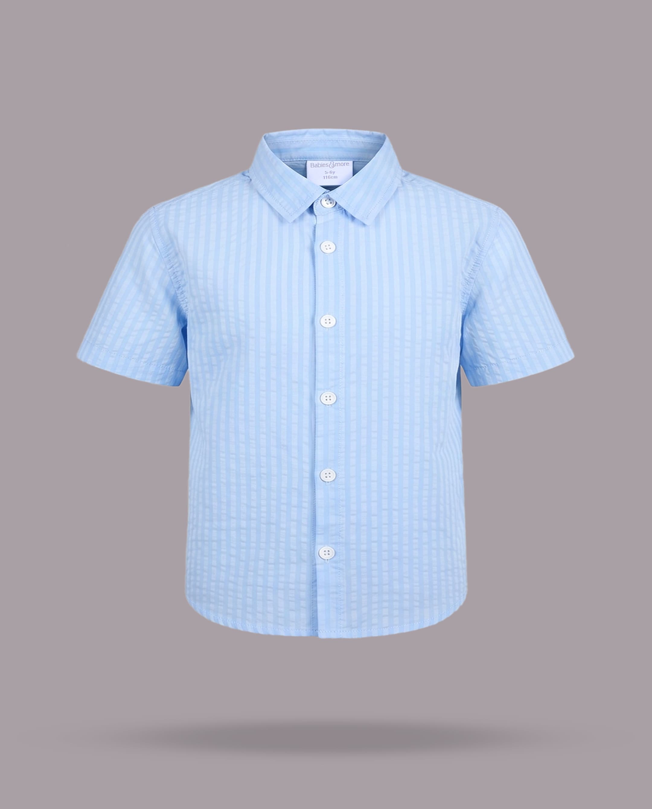 Short Sleeves Collar Shirt