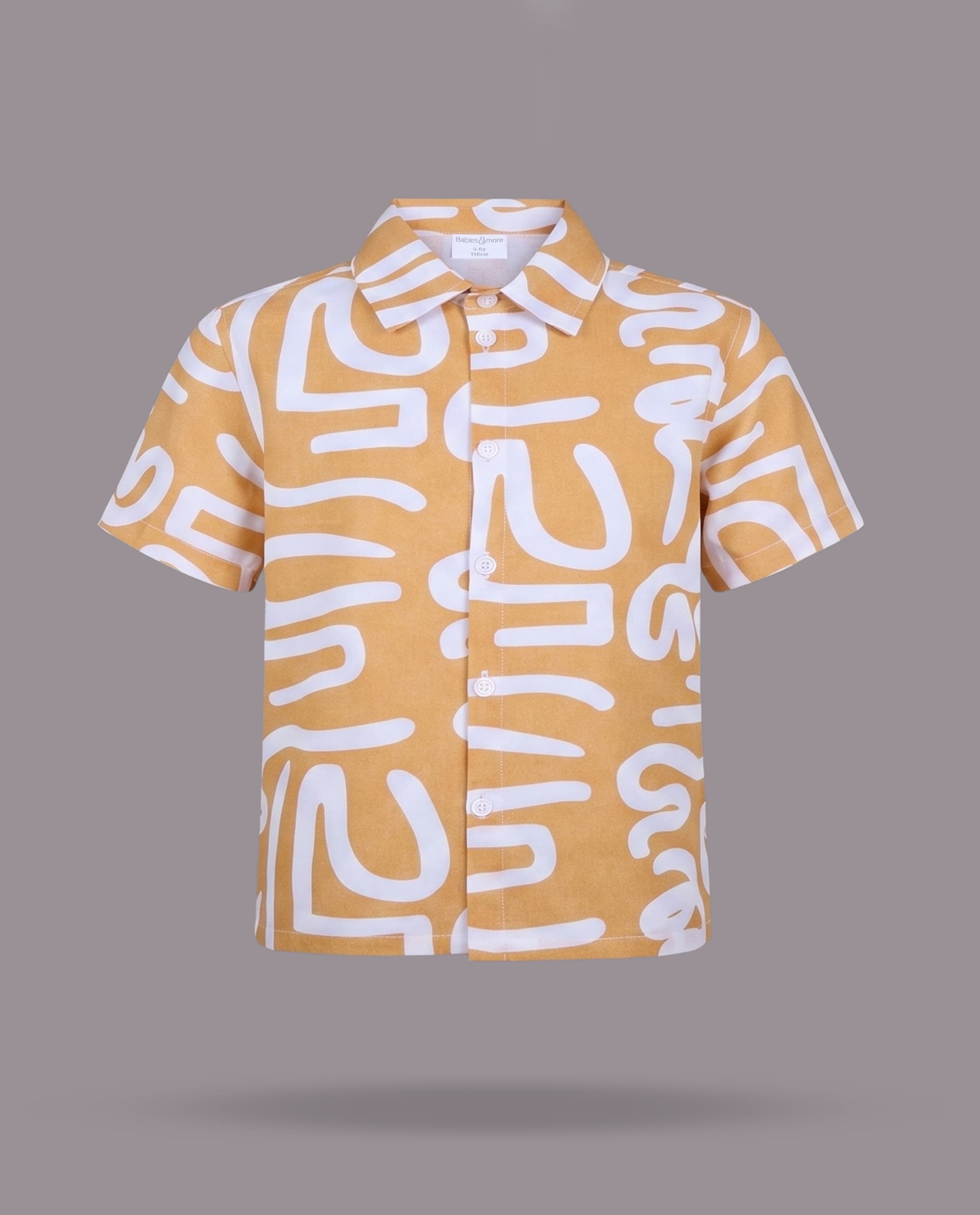 Short Sleeves Collar Shirt
