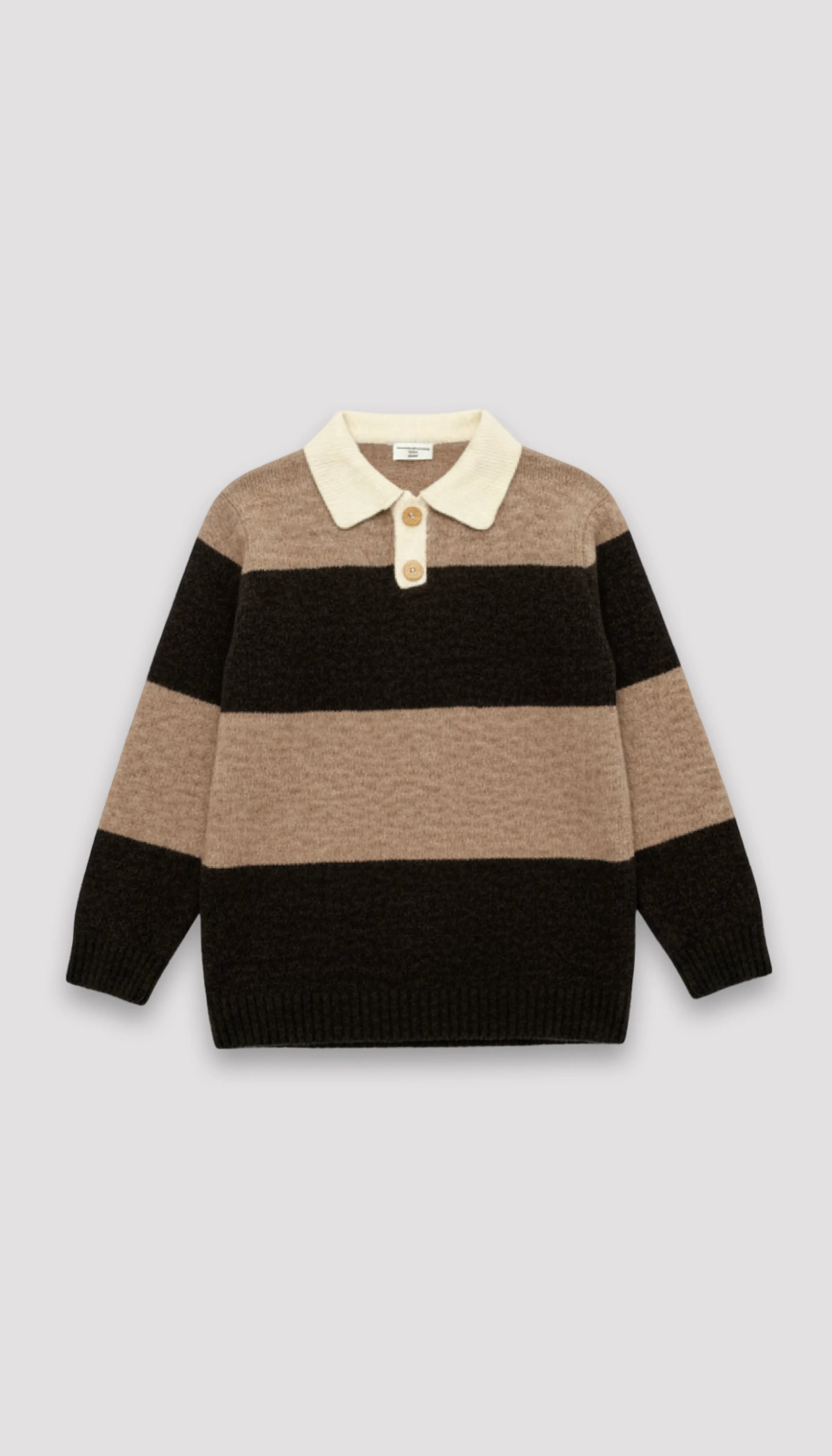 Babies and More Long Sleeves Sweater - Brown