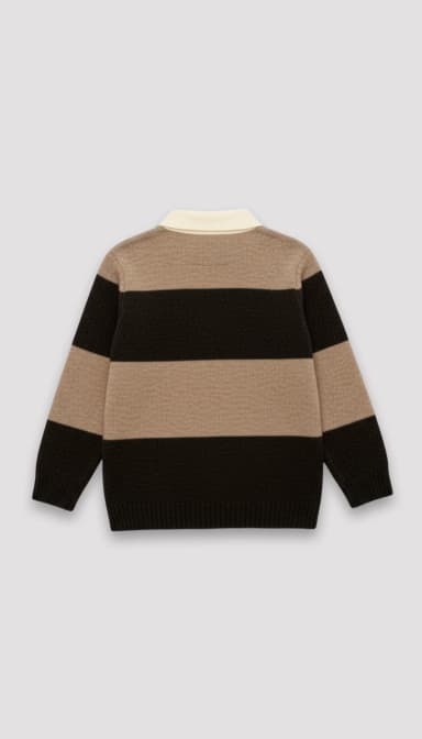 Babies and More Long Sleeves Sweater - Brown thumbnail 2