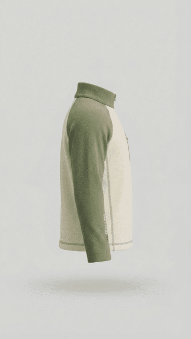 Color Block High Neck Sweatshirt thumbnail 2