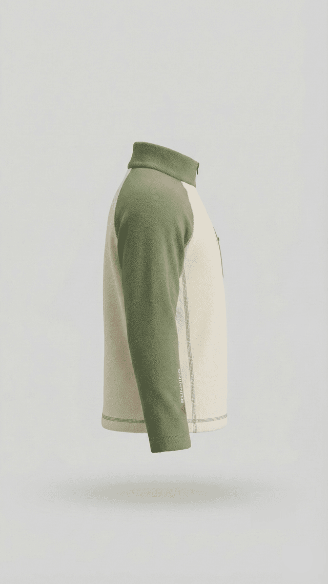 SOLID 100% Polyester Color Block Crew Neck Sweatshirt thumbnail 2