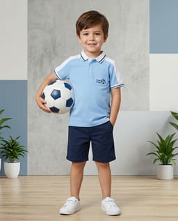 Short Sleeves Collar Polo