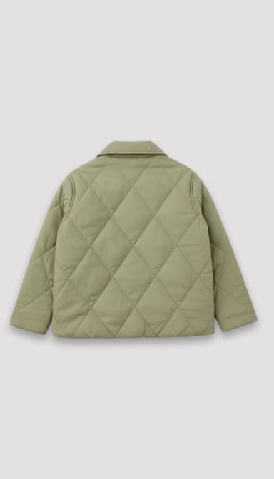 Quilted Long Sleeves Padded Jacket thumbnail 2