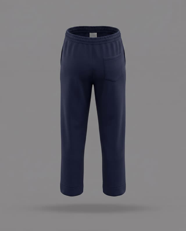 Button Detail Elastic Waist Trousers thumbnail 4
