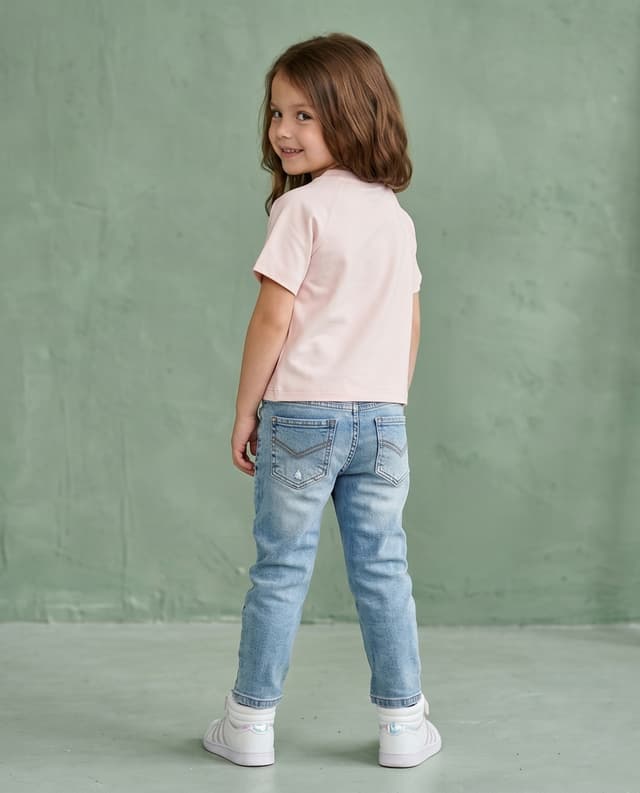 Printed T-Shirt with Crew Neck and Short Sleeves thumbnail 2