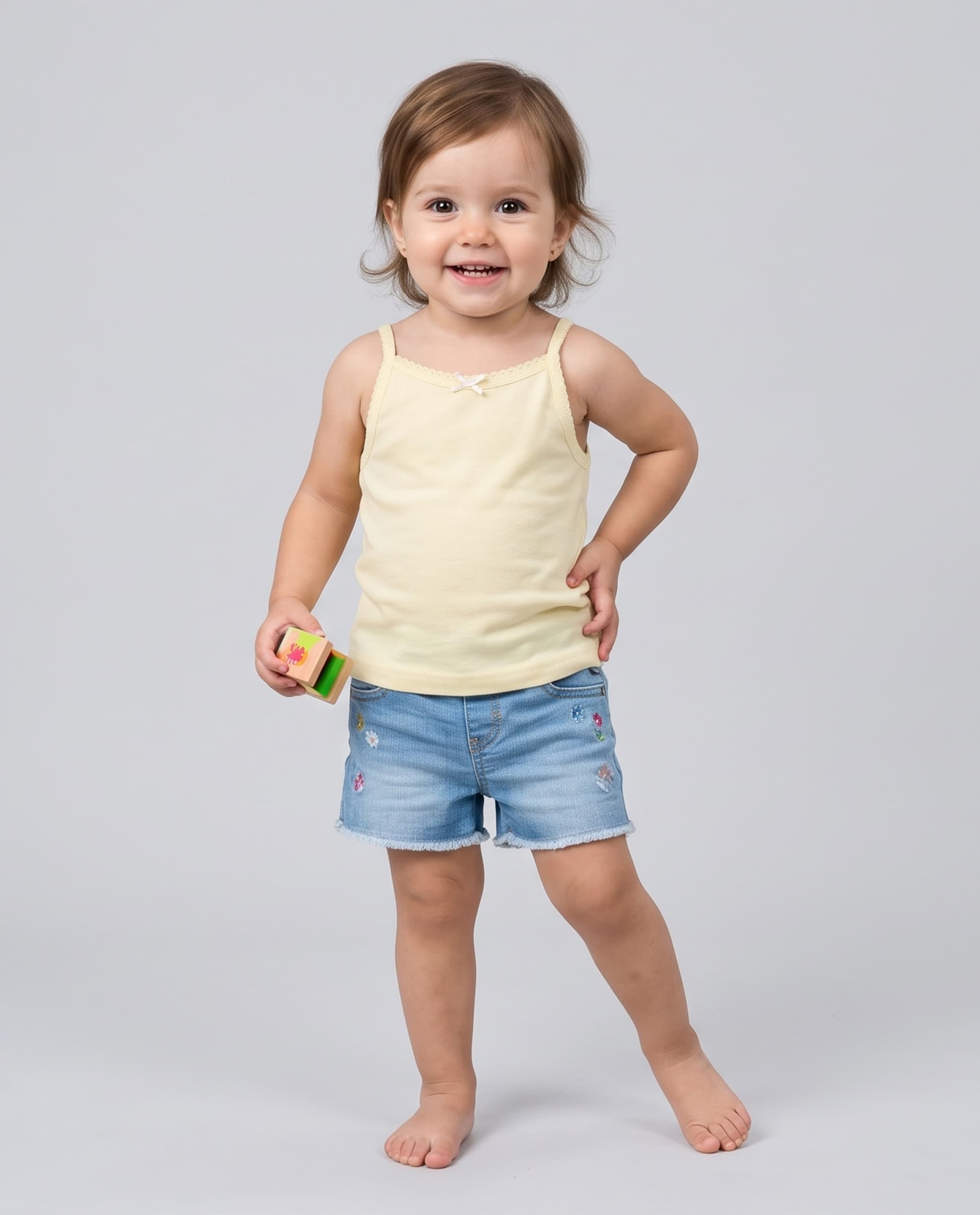 Vests - Girls Vest 5Pk From Babies & more