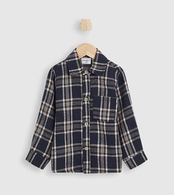 Babies & more Long Sleeves Collar Shirt