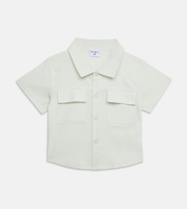 Babies & more Short Sleeves Collar Shirt