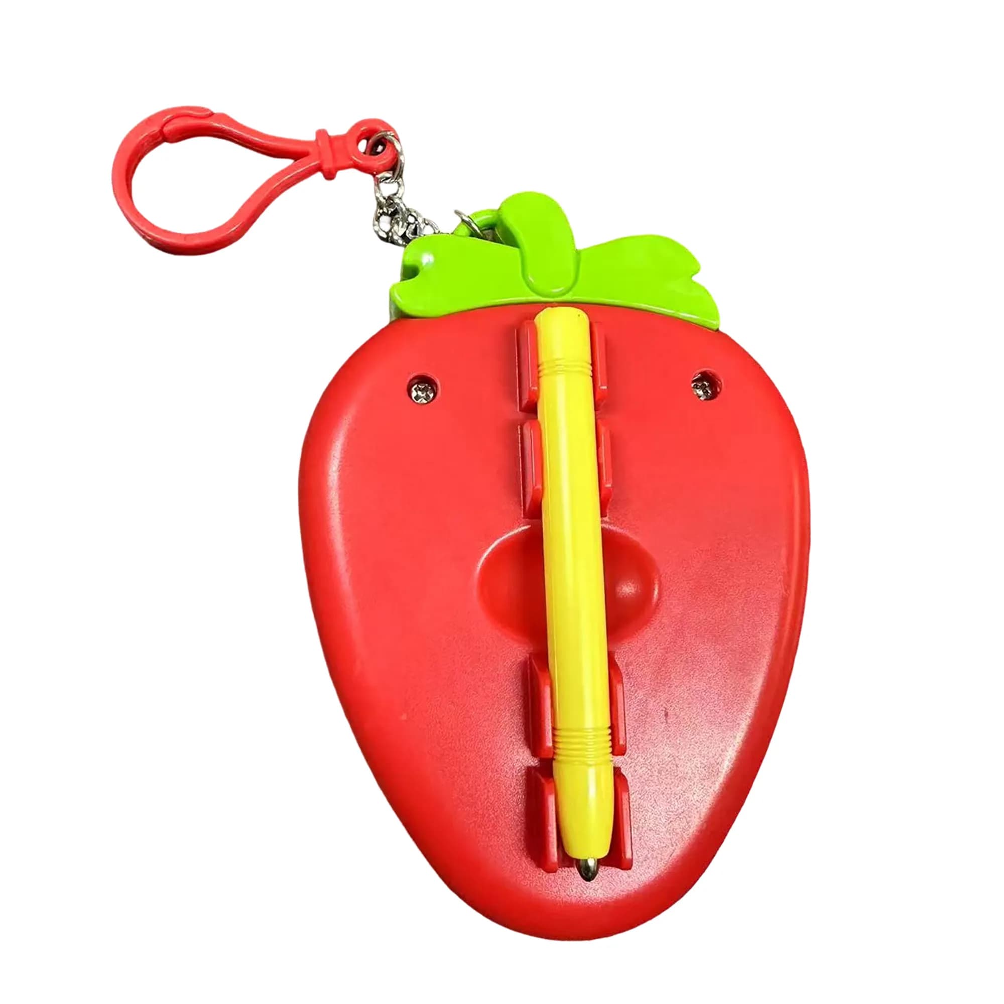 Babies & more Strawberry Magnetic Drawing Board Keychain - Travel Toy For Kids 3+ - Multicolor