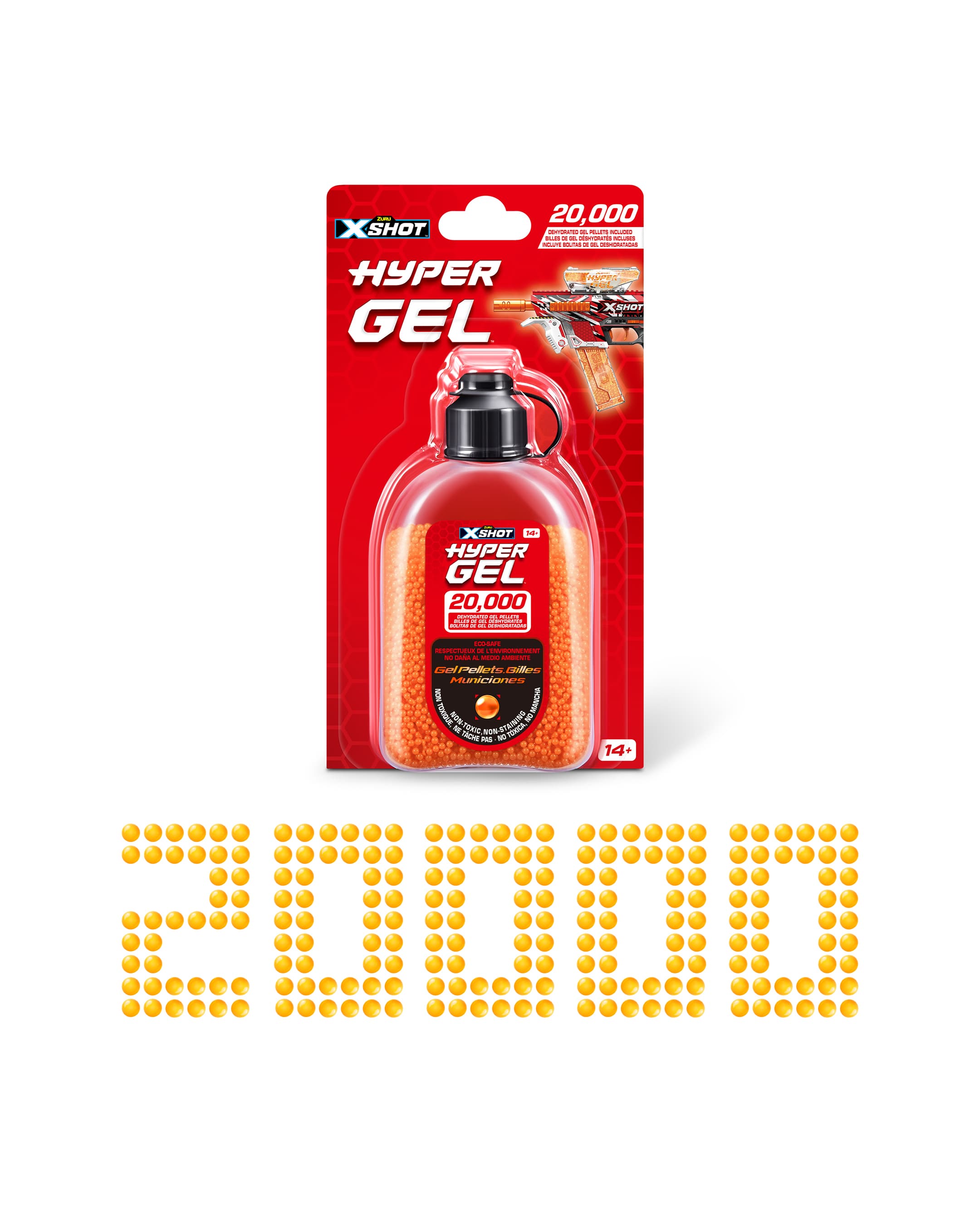 Babies & more X-Shot Hyper Gel Gellets 20K Pack - Multicolor